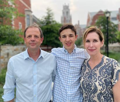 Photo HOC Peccia and his family